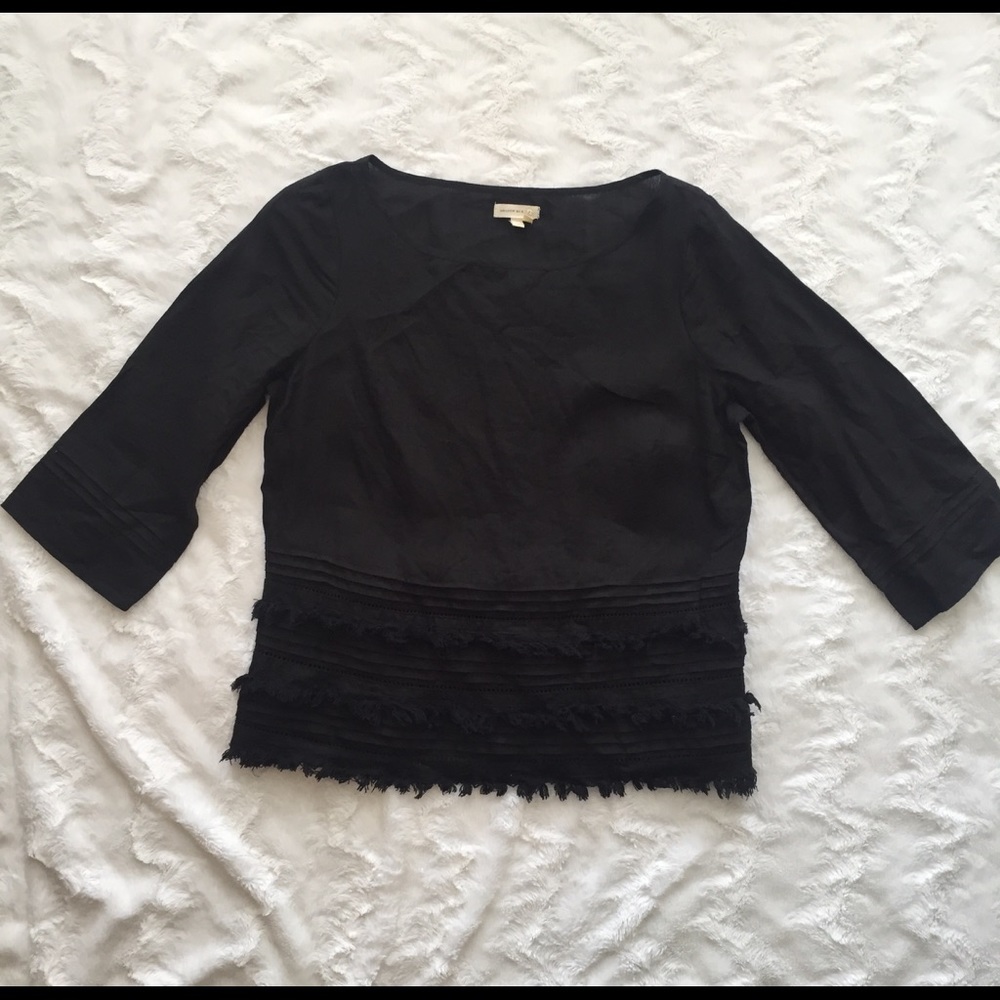 Anthropologie | Meadow Rue Linen Blouse